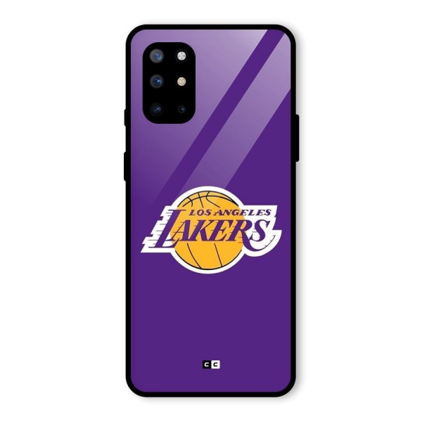 Lakers Angles Glass Back Case for OnePlus 8T