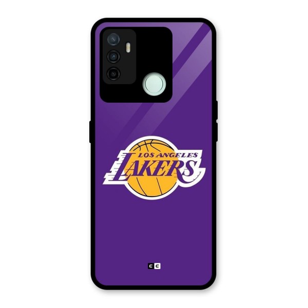 Lakers Angles Glass Back Case for Oppo A53