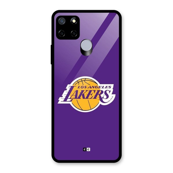 Lakers Angles Glass Back Case for Realme C12