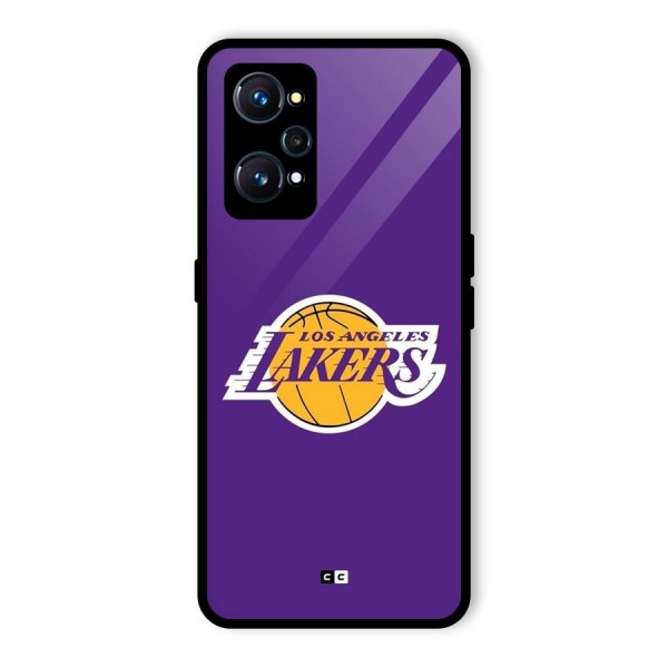 Lakers Angles Glass Back Case for Realme GT 2