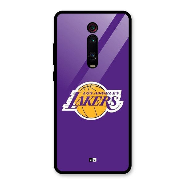 Lakers Angles Glass Back Case for Redmi K20