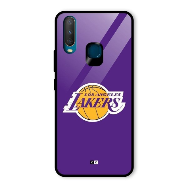 Lakers Angles Glass Back Case for Vivo Y17