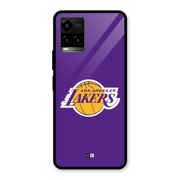 Lakers Angles Glass Back Case for Vivo Y21T