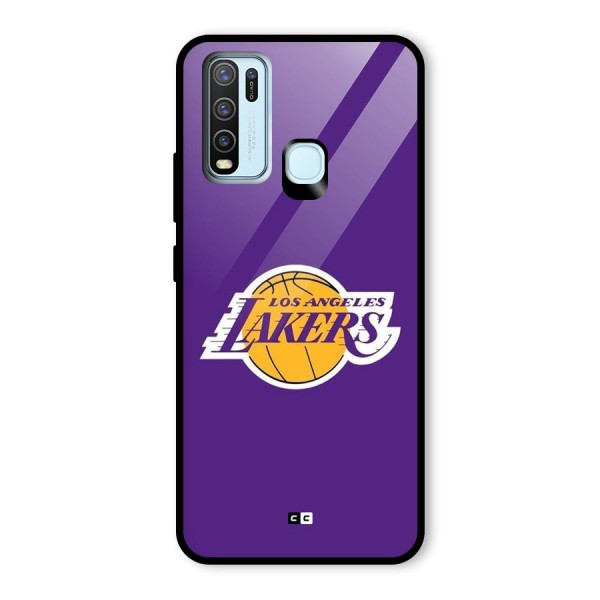 Lakers Angles Glass Back Case for Vivo Y50