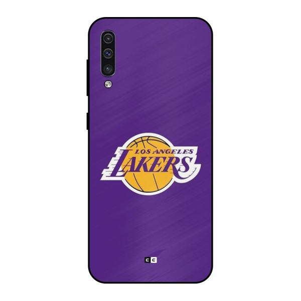 Lakers Angles Metal Back Case for Galaxy A30s