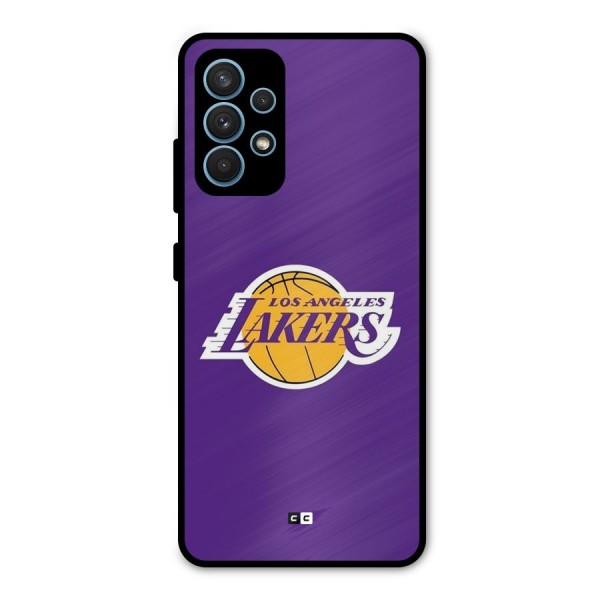 Lakers Angles Metal Back Case for Galaxy A32