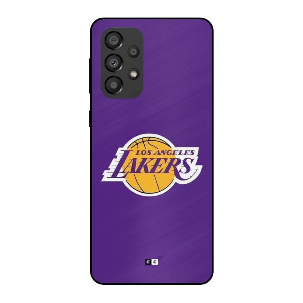 Lakers Angles Metal Back Case for Galaxy A33 5G