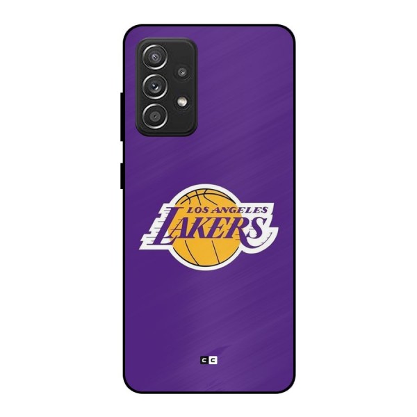 Lakers Angles Metal Back Case for Galaxy A52