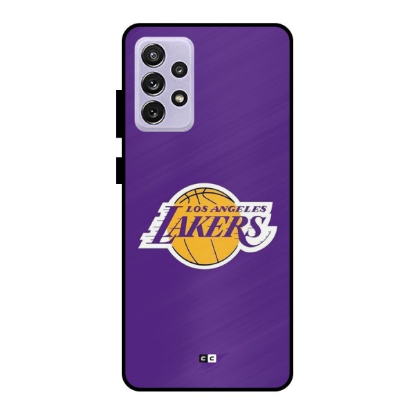 Lakers Angles Metal Back Case for Galaxy A72