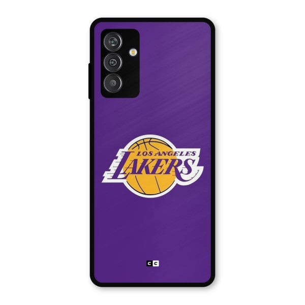 Lakers Angles Metal Back Case for Galaxy F13