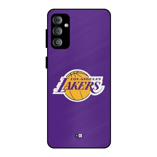 Lakers Angles Metal Back Case for Galaxy F23