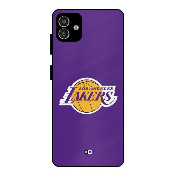 Lakers Angles Metal Back Case for Galaxy M13 5G