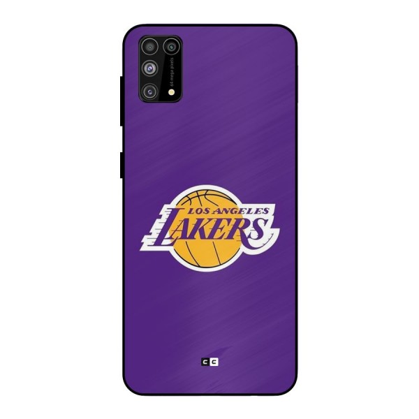 Lakers Angles Metal Back Case for Galaxy M31