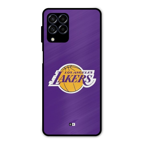 Lakers Angles Metal Back Case for Galaxy M53 5G