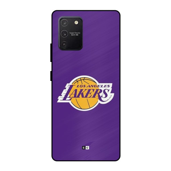 Lakers Angles Metal Back Case for Galaxy S10 Lite