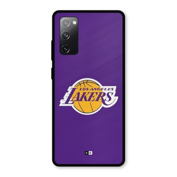 Lakers Angles Metal Back Case for Galaxy S20 FE