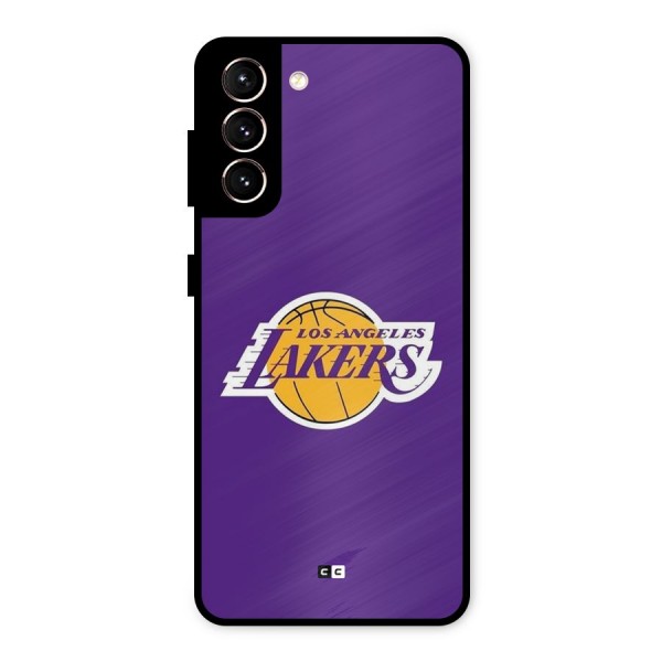 Lakers Angles Metal Back Case for Galaxy S21 5G