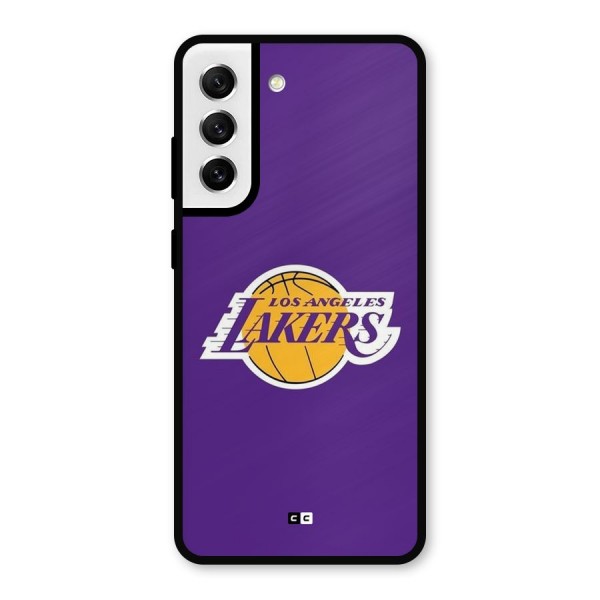 Lakers Angles Metal Back Case for Galaxy S21 FE 5G