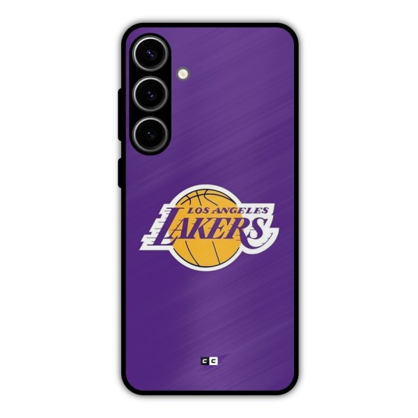 Lakers Angles Metal Back Case for Galaxy S24 Plus