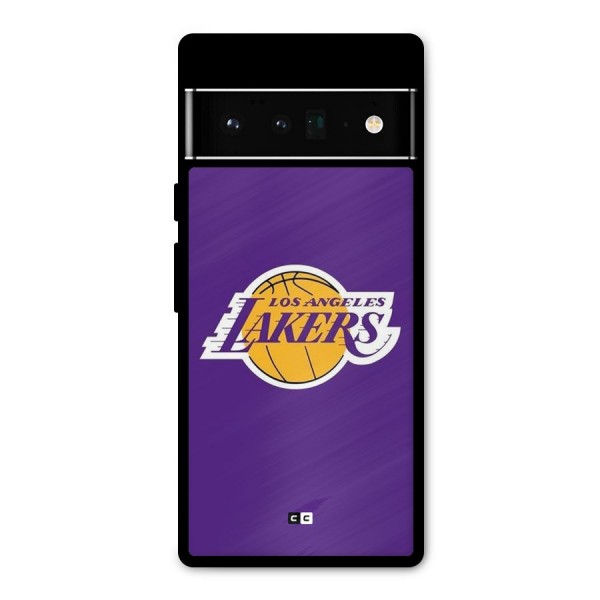 Lakers Angles Metal Back Case for Google Pixel 6 Pro