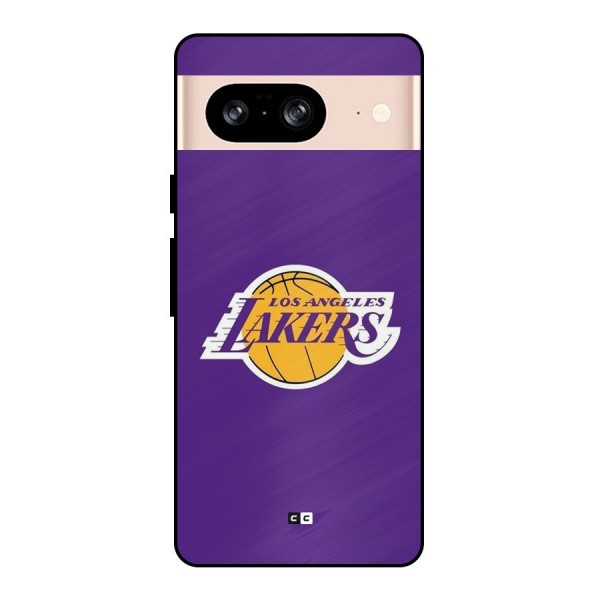 Lakers Angles Metal Back Case for Google Pixel 8