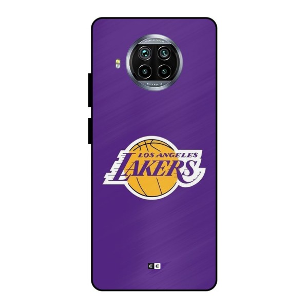 Lakers Angles Metal Back Case for Mi 10i