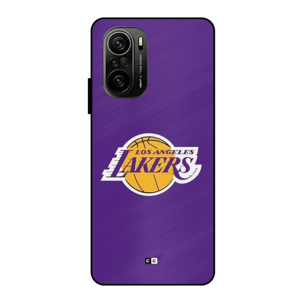 Lakers Angles Metal Back Case for Mi 11X Pro