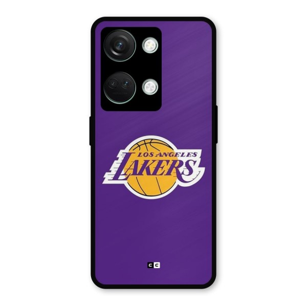 Lakers Angles Metal Back Case for OnePlus Nord 3