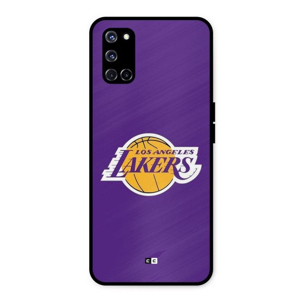 Lakers Angles Metal Back Case for Oppo A52