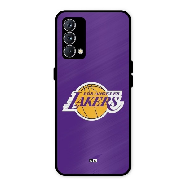 Lakers Angles Metal Back Case for Realme GT Master Edition