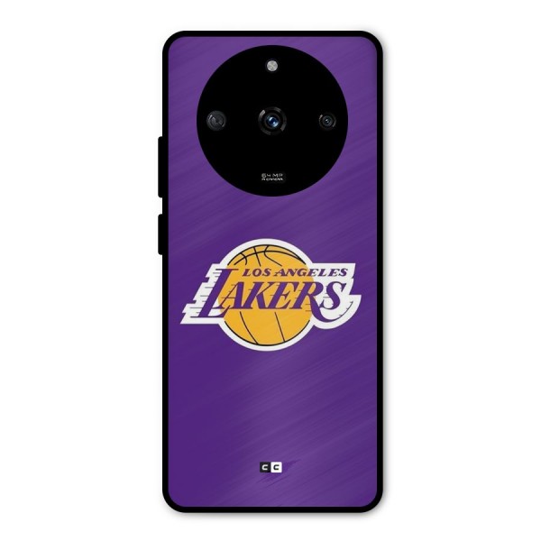 Lakers Angles Metal Back Case for Realme Narzo 60 5G