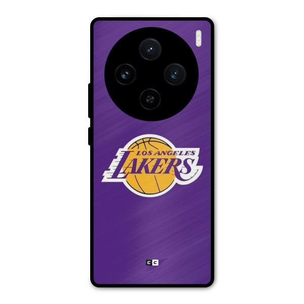 Lakers Angles Metal Back Case for Vivo X100