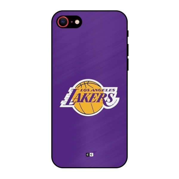 Lakers Angles Metal Back Case for iPhone 7