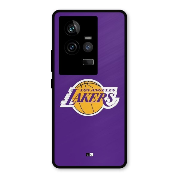 Lakers Angles Metal Back Case for iQOO 11 5G