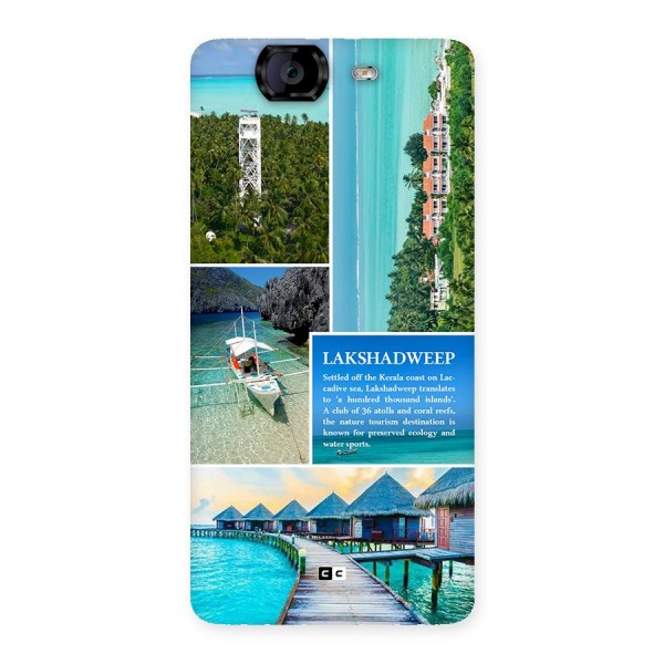 Lakshadweep Collage Back Case for Canvas Knight A350