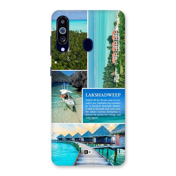 Lakshadweep Collage Back Case for Galaxy A60