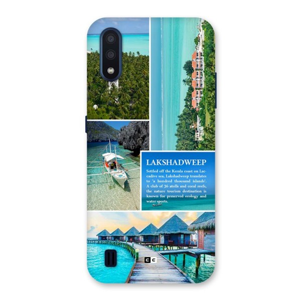 Lakshadweep Collage Back Case for Galaxy M01