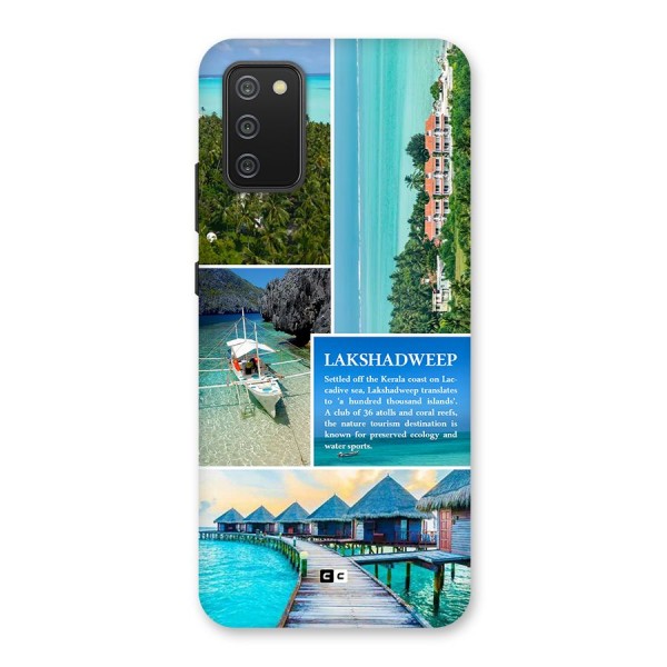 Lakshadweep Collage Back Case for Galaxy M02s