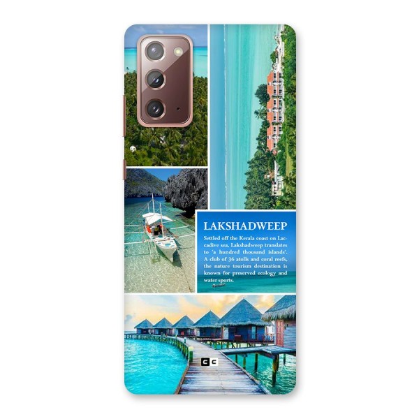 Lakshadweep Collage Back Case for Galaxy Note 20