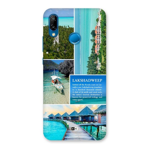 Lakshadweep Collage Back Case for Huawei P20 Lite