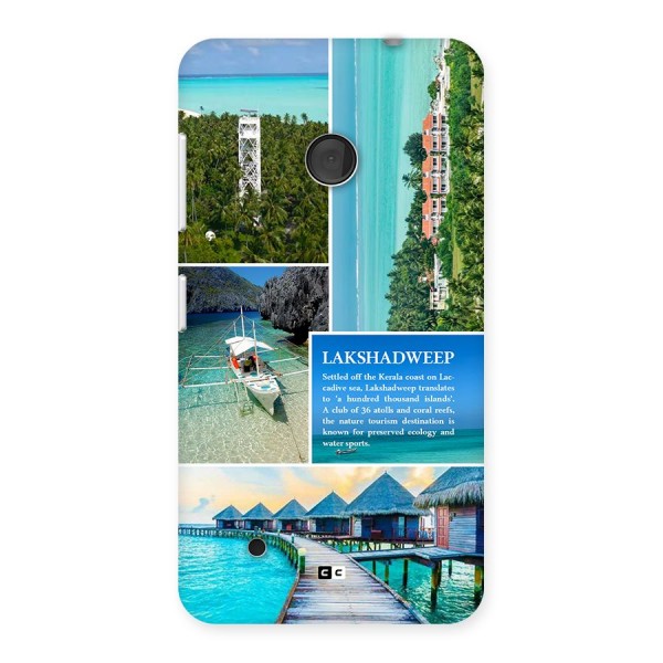 Lakshadweep Collage Back Case for Lumia 530