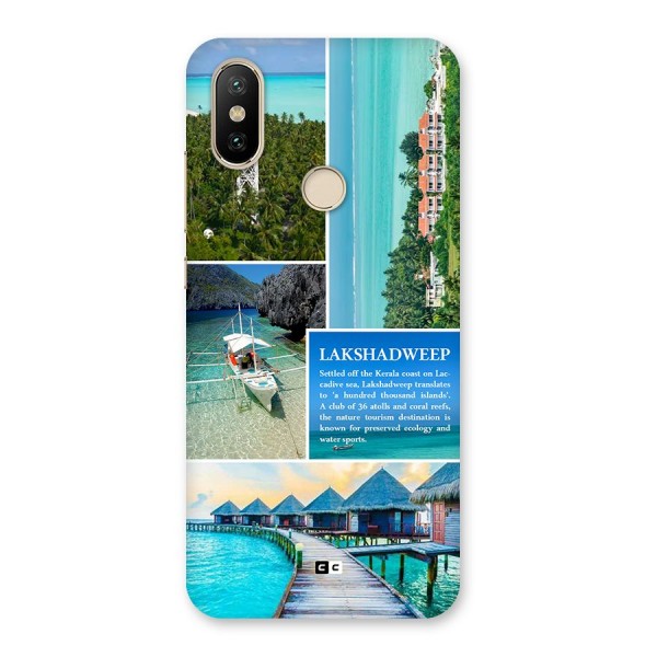 Lakshadweep Collage Back Case for Mi A2