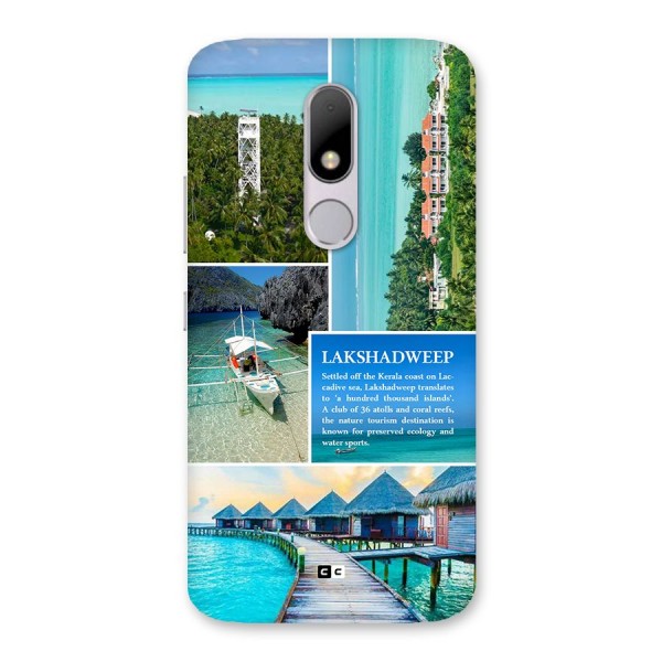 Lakshadweep Collage Back Case for Moto M