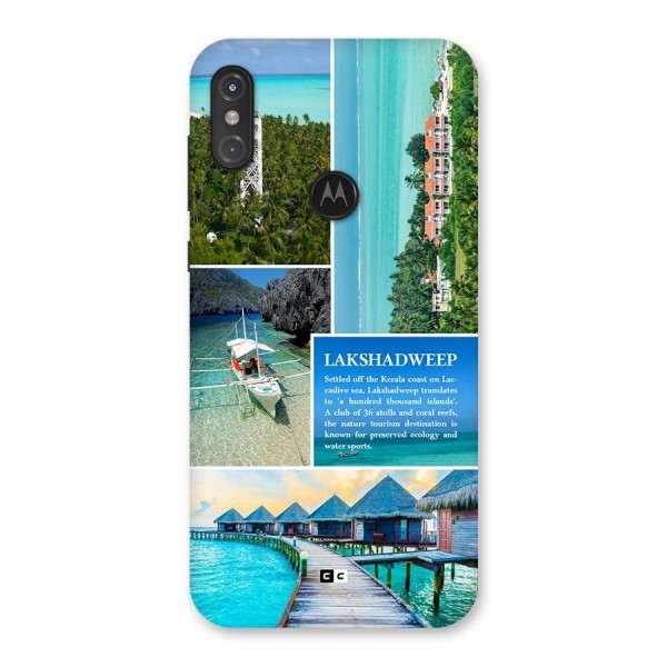 Lakshadweep Collage Back Case for Motorola One Power