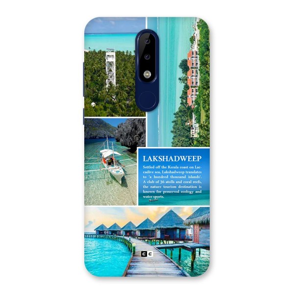 Lakshadweep Collage Back Case for Nokia 5.1 Plus