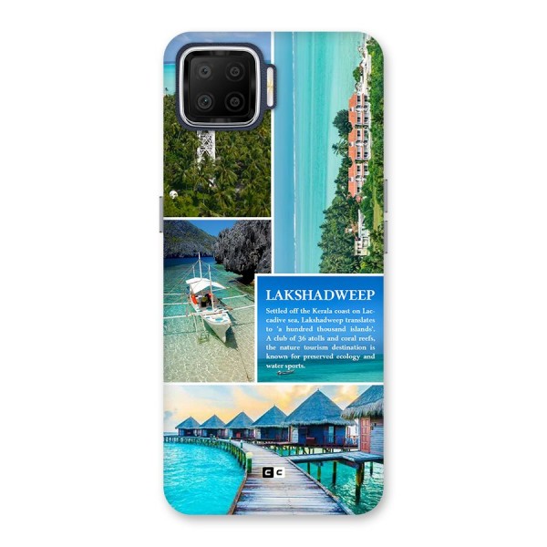 Lakshadweep Collage Back Case for Oppo F17