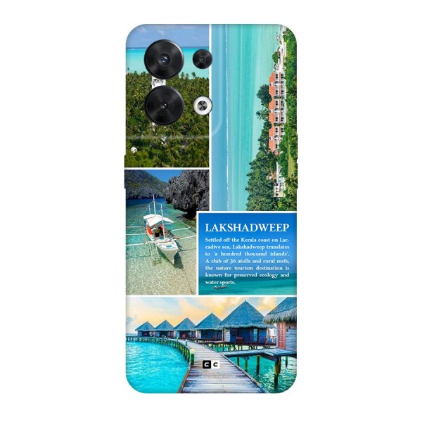 Lakshadweep Collage Back Case for Oppo Reno8 5G