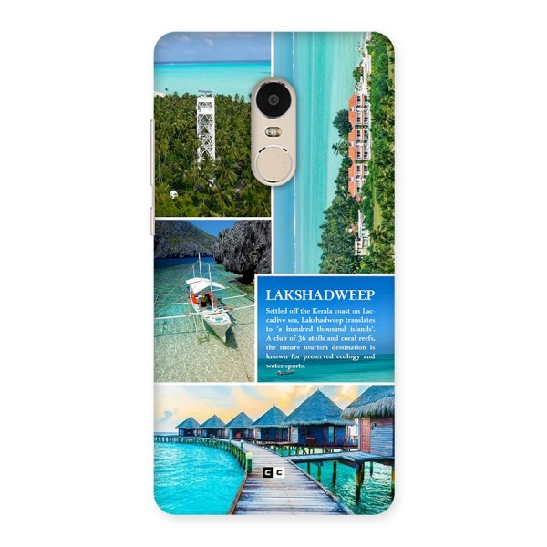 Lakshadweep Collage Back Case for Redmi Note 4