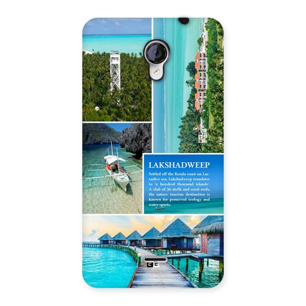 Lakshadweep Collage Back Case for Unite 2 A106