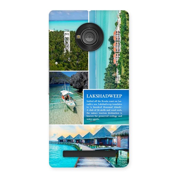 Lakshadweep Collage Back Case for Yuphoria